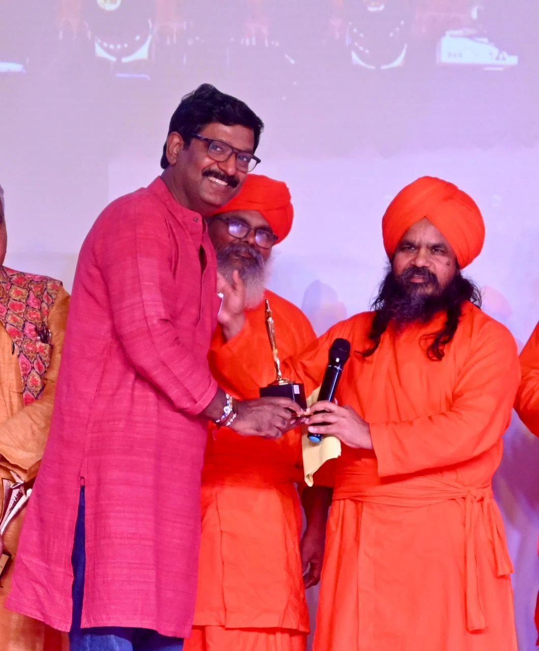 A moment of appreciation at the Spiritual Festival in New Delhi